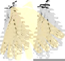 Cowhide Work Gloves Small Cream